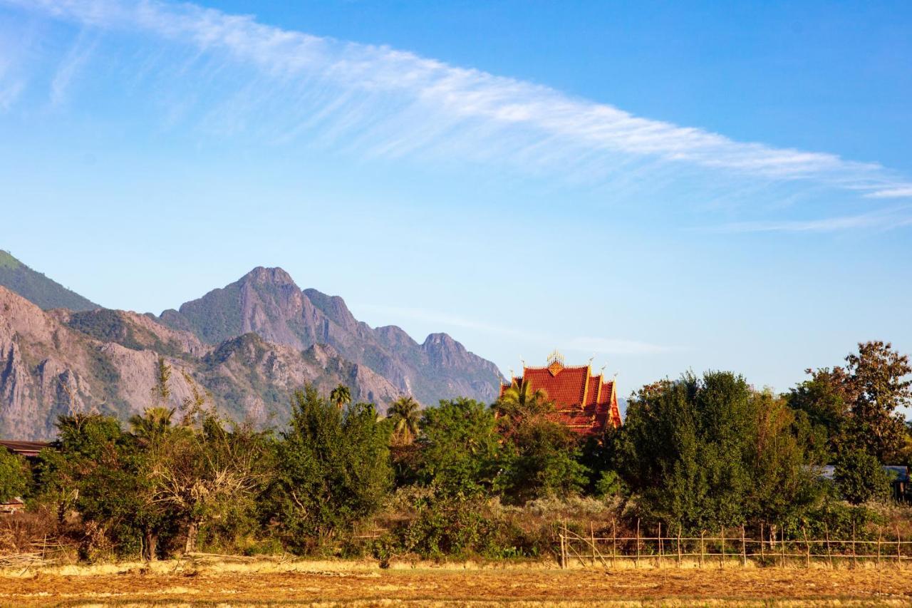Sansan Resort Vang Vieng Esterno foto